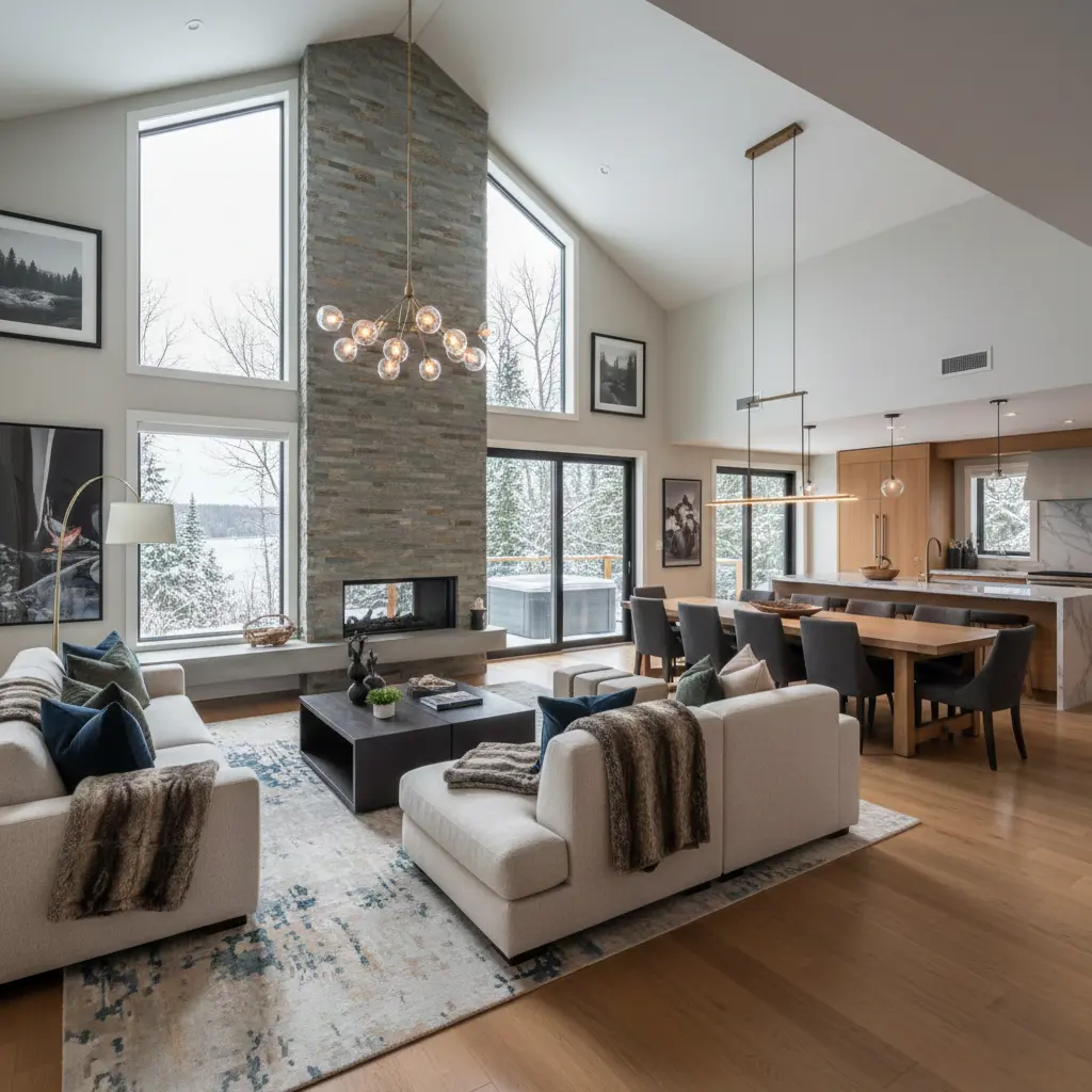 Luxury Estate Remodel construction project in British Columbia